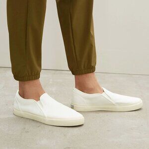 Everlane The Forever Slip On Sneakers White M 12.5 14 New Womens Athletic Shoe